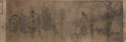 北京故宮博物院藏《貨郎圖》