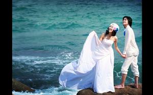三亞婚紗攝影海景樣照（1）