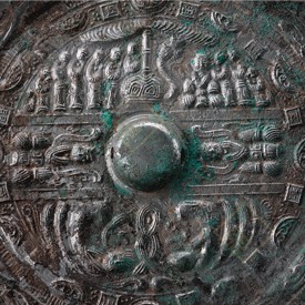 神人紋鏡 神人紋鏡