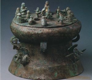 銅貯貝器 銅貯貝器