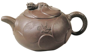（圖）清代紫砂藏品“魚化龍壺”