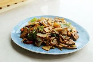 豬肝杏鮑菇 豬肝杏鮑菇