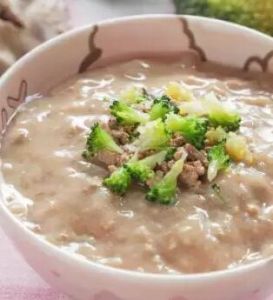 西藍花鱸魚粥 西藍花鱸魚粥