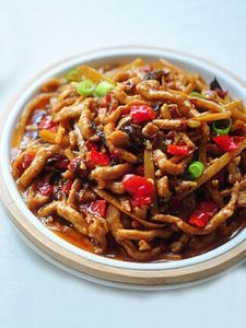 魚香茄肉絲 魚香茄肉絲