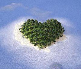 心形小島 心形小島