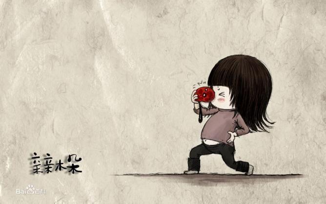 木朵的卡通彩圖