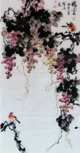 張有貞國畫作品