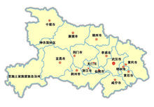 湖北地圖
