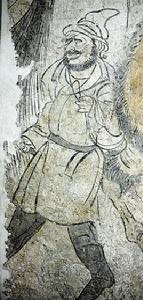 駱駝馱絲綢壁畫 駱駝馱絲綢壁畫