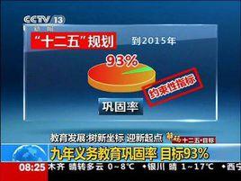 九年義務教育鞏固率 九年義務教育鞏固率