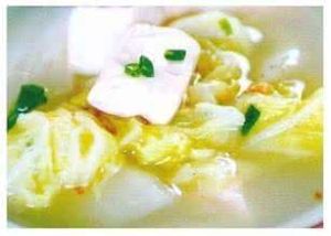 清燉豆腐白菜粉條 清燉豆腐白菜粉條