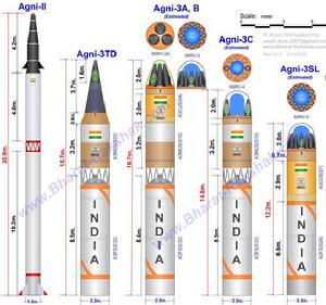 （圖）印度研發射程達5000公里飛彈