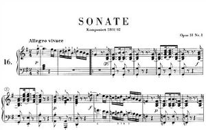 G大調第十六鋼琴奏鳴曲 G大調第十六鋼琴奏鳴曲