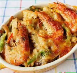 鮮蝦椰漿焗意面 鮮蝦椰漿焗意面