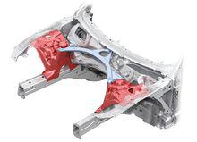 全新奧迪A6L車身結構