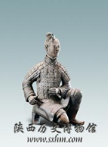 秦跪射俑 秦跪射俑