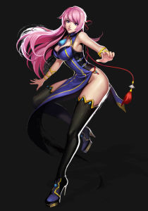 紫瞳[騰訊格鬥網遊炫斗之王角色]