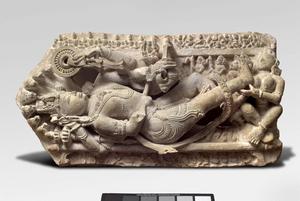 睡在無邊之蛇身上的毗濕奴神 睡在無邊之蛇身上的毗濕奴神