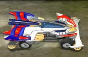 在野外賽道飛馳的飛天戰龍