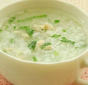 雞茸銀耳香蔥粥 雞茸銀耳香蔥粥