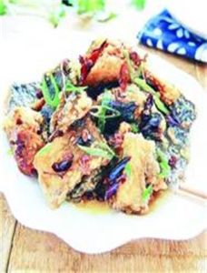 椒麻黃花魚 椒麻黃花魚