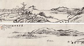 清溪歸棹圖 （袁枚）