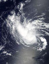熱帶風暴赫克托（西北太平洋巔峰）衛星雲圖