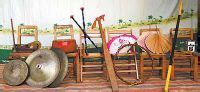 壯族採茶戲常用樂器及道具