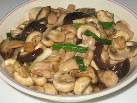 炒雙菇 炒雙菇
