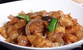 海參炆花膠 海參炆花膠