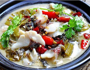 清湯酸辣絲瓜魚 清湯酸辣絲瓜魚