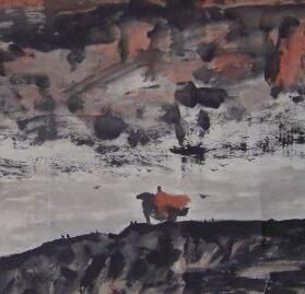 東歸晚次潼關懷古