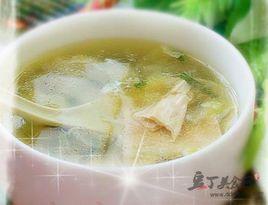 白菜腐竹滾湯 白菜腐竹滾湯