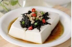 欖菜蒸豆腐 欖菜蒸豆腐