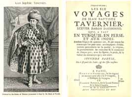 塔沃尼和他1676出版的法文著作