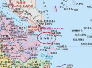 民丹島，屬於廖內群島的最大島嶼