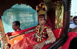 尼泊爾“活女神” 尼泊爾“活女神”