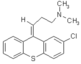 鹽酸氯普噻噸結構式