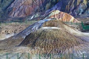 白楊溝泥火山群 白楊溝泥火山群