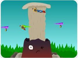 小火山擊毀飛機 小火山擊毀飛機