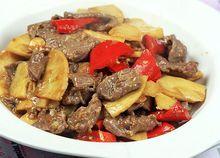 冬筍炒牛肉