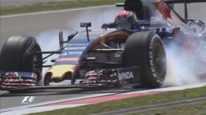 大力剎車車輪抱死