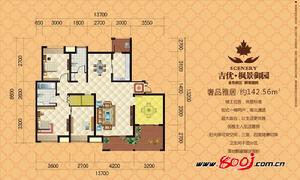 吉優&middot;楓景御園322戶型圖