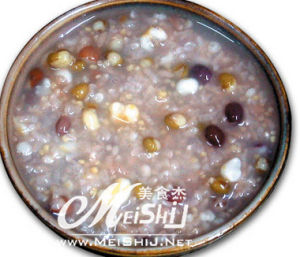 豆仁粳米八寶粥 豆仁粳米八寶粥