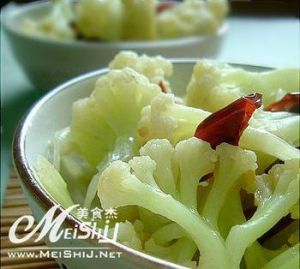 醋椒菜花 醋椒菜花