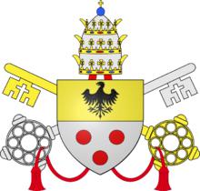 庇護十一世的徽章。