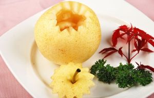 川貝蜜糖燉雪梨