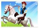 騎馬的姑娘