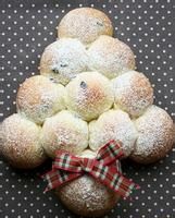 朱古力豆聖誕樹麵包 朱古力豆聖誕樹麵包