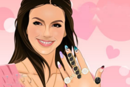 跟維多利亞學美甲 跟維多利亞學美甲